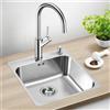 Blanco Supra lavello da cucina, 526353, 400-IF/A Supra acciaio inox satinato lucido [Lavelli da Cucina > per Base Sottolavello a partire da 45 cm]