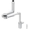 Geberit Clou set scarico con funzione di troppopieno DN 32, 152051011, Clou bianco [Rubinetteria Bagno > Sistemi di Scarico]
