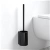 Keuco Plan Black Selection set portascopino WC, 14972370200, Plan Black Selection [Accessori Bagno > Set Portascopino]
