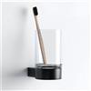 Keuco Plan Black Selection porta spazzolini, 14950379000, Plan Black Selection [Accessori Bagno > Porta Spazzolini]
