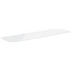 neoro n50 Slim top La: 180 cm in materiale termoplastico (PMMA), BN0409WH, n50 [Mobili da Bagno > Top]