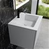 neoro n50 lavabo integrato ultrapiatto La: 60,5 P: 51,5 cm, BN0092WM, n50 bianco opaco [Lavabi > Lavabi Integrati]
