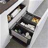 Blanco Select II sistema separazione rifiuti, per mobile da 60 cm, 526211, Orga XL 60/4 Select II nero/antracite [Portarifiuti > Portarifiuti]