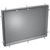 neoro n50 | n60 & rivea telaio di installazione per armadietto a specchio da incasso La: 120 A: 88,2 P: 16,6 cm, BN0479MI, n50; n60 argento anodizzato [Armadietti a Specchio > Accessori per Armadietti a Specchio]