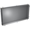 neoro n50 | n60 & rivea telaio di installazione per armadietto a specchio da incasso La: 160 A: 88,2 P: 16,6 cm, BN0480MI, n50; n60 argento anodizzato [Armadietti a Specchio > Accessori per Armadietti a Specchio]