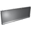 neoro n50 | n60 & rivea telaio di installazione per armadietto a specchio da incasso La: 240 A: 88,2 P: 16,6 cm, BN0482MI, n50; n60 argento anodizzato [Armadietti a Specchio > Accessori per Armadietti a Specchio]