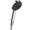 hansgrohe Pulsify Select S set doccia con supporto, 3 tipi di getto, 24302000, Pulsify Select S cromo [Rubinetteria Bagno > Set Doccia]