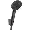 hansgrohe Pulsify Select S set doccia con supporto, 3 tipi di getto, 24302670, Pulsify Select S nero opaco [Rubinetteria Bagno > Set Doccia]