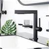 hansgrohe Finoris rubinetto lavabo 230, 76063670, 230 Finoris nero opaco [Rubinetteria Bagno > Rubinetteria Lavabo]