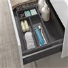 Villeroy & Boch Embrace divisorio interno Box S per scomparti estraibili inferiori di mobili sottolavabo, A8431000, Embrace antracite [Mobili da Bagno > Accessori per Mobili da Bagno]