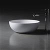 neoro n50 lavabo da appoggio Ø 40 A: 14 cm, con superficie facile da pulire, BN0064WM, n50 bianco opaco [Lavabi > Lavabi da Appoggio]