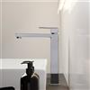 Mariner Quadra rubinetto lavabo con corpo del rubinetto rialzato, QUA0052-CR, Quadra cromo [Rubinetteria Bagno > Rubinetteria Lavabo]