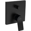 hansgrohe Vivenis rubinetto vasca da incasso, miscelatore monocomando, 75415670, Vivenis nero opaco [Rubinetteria Bagno > Rubinetteria Vasca]