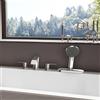 hansgrohe Vivenis rubinetto bordo vasca, miscelatore a due comandi, 75444000, Vivenis cromo [Rubinetteria Bagno > Rubinetteria Vasca]