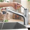 hansgrohe Zesis M33 rubinetto da cucina, orientabile, estraibile, 74810000, Zesis M33 cromo [Rubinetteria da Cucina > Rubinetti da Cucina]