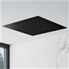 Mariner pannello a pioggia in acciaio inox per installazione a soffitto La: 500 P: 500 mm, WLS3116-NO, Arya; Kobra; Logica; Quadra; Tao; Uno nero opaco [Rubinetteria Bagno > Soffioni Doccia]
