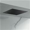 Mariner pannello pioggia in acciaio inox per installazione a soffitto con 2 funzioni, WLS3200-NO, Arya; Kobra; Logica; Quadra; Tao; Uno nero opaco [Rubinetteria Bagno > Soffioni Doccia]