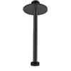 Mariner braccio doccia in acciaio inox per installazione a soffitto, WLS3143-NO, Arya; Kobra; Logica; Quadra; Tao; Uno nero opaco [Rubinetteria Bagno > Soffioni Doccia]