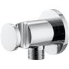 Mariner presa d'acqua in metallo con supporto doccetta rotonda, WLS0300-CR, Arya; Logica; Tao; Uno cromo [Rubinetteria Bagno > Prese d'Acqua]