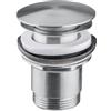 Mariner Logica Inox Valvola di scarico con funzione di accumulo acciaio inox spazzolato, LOX4000-IN, Logica Inox acciaio inox spazzolato [Rubinetteria Bagno > Sistemi di Scarico]
