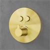 neoro n50 rubinetto termostato incluso corpo incasso,, BN0723BG, n50 oro spazzolato [Rubinetteria Bagno > Rubinetteria Doccia]