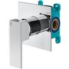 Mariner Quadra set doccia, incluso corpo incasso, QUA1900-CR+INT9035-00, Quadra cromo [Rubinetteria Bagno > Rubinetteria Doccia]
