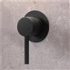 Mariner Logica miscelatore monocomando per rubinetto lavabo, per corpo incasso move, LOG1000-NO, Logica nero opaco [Rubinetteria Bagno > Ricambi Rubinetteria Bagno]