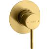 Fortis Brera rubinetto doccia monocomando, SET incluso corpo incasso, 1 uscita, 7869000BG, Brera oro spazzolato [Rubinetteria Bagno > Rubinetteria Doccia]
