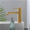 Fortis Brera Medium rubinetto lavabo, 7820500BG, Brera oro spazzolato [Rubinetteria Bagno > Rubinetteria Lavabo]