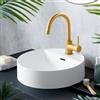 Fortis Brera Large rubinetto lavabo con bocca orientabile, 78205002BG, Brera oro spazzolato [Rubinetteria Bagno > Rubinetteria Lavabo]