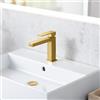 Fortis Scala Medium rubinetto lavabo, 8420501BG, Scala oro spazzolato [Rubinetteria Bagno > Rubinetteria Lavabo]