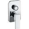 Fortis Scala rubinetto doccia monocomando, 2 uscite, Push, SET incluso corpo incasso, 84691BRPC, Scala cromo [Rubinetteria Bagno > Rubinetteria Doccia]