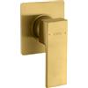 Fortis Scala rubinetto doccia monocomando, SET incluso corpo incasso, 1 uscita, 846901BG, Scala oro spazzolato [Rubinetteria Bagno > Rubinetteria Doccia]