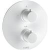 Fortis termostatico per 2 uscite, a incasso, rotondo, 78691MW, Azzurro; Brera; Brera Grip; Bria; Fiera; Lica; Lica Sense; Mosa bianco opaco [Rubinetteria Bagno > Rubinetteria Doccia]