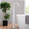 Fortis Brera rubinetto vasca autoportante, per corpo incasso, 78136MW, Brera bianco opaco [Rubinetteria Bagno > Rubinetteria Vasca]