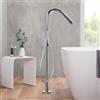 Fortis Brera colonna vasca a pavimento, incluso corpo incasso, 781361PC, Brera cromo [Rubinetteria Bagno > Rubinetteria Vasca]
