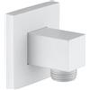 Fortis presa d'acqua, metallo, squadrato, 5050301MW, Universal bianco opaco [Rubinetteria Bagno > Prese d'Acqua]