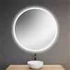 neoro n30 specchio illuminato Ø 120 cm, con illuminazione su tutto il perimetro, diretta + indiretta, BN0012MI, n30 [Specchi > Specchi]