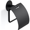 Decor Walther BASIC porta rotolo, 0535860, BA SK TPH4 BASIC nero opaco [Accessori Bagno > Porta Rotolo]