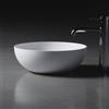 neoro n50 lavabo da appoggio Ø 45 A: 14 cm, con superficie facile da pulire, BN0106WM, n50 bianco opaco [Lavabi > Lavabi da Appoggio]