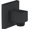 Fortis presa d'acqua, metallo, squadrato, 5050301MB, Universal nero opaco [Rubinetteria Bagno > Prese d'Acqua]