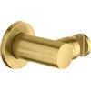 Fortis Brera supporto doccetta mobile, metallo, rotondo, 5318500BG, Universal oro spazzolato [Rubinetteria Bagno > Doccette / Supporti]