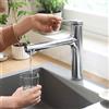 hansgrohe Zesis M33 rubinetto da cucina, estraibile, orientabile, 74801000, Zesis M33 cromo [Rubinetteria da Cucina > Rubinetti da Cucina]