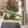 hansgrohe Zesis M33 rubinetto da cucina, orientabile, 74802800, Zesis M33 acciaio inox spazzolato [Rubinetteria da Cucina > Rubinetti da Cucina]