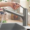 hansgrohe Zesis M33 rubinetto da cucina, con sBox lite, orientabile, estraibile, 74803800, sBox lite Zesis M33 acciaio inox spazzolato [Rubinetteria da Cucina > Rubinetti da Cucina]