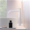 Mariner Logica rubinetto lavabo con corpo del rubinetto rialzato, LOG0052-BO, Logica bianco opaco [Rubinetteria Bagno > Rubinetteria Lavabo]