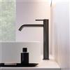 Mariner Logica rubinetto lavabo con corpo del rubinetto rialzato, LOG0052-GM, Logica antracite spazzolato [Rubinetteria Bagno > Rubinetteria Lavabo]