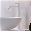 Mariner Logica rubinetto lavabo XL con corpo del rubinetto rialzato, LOG0052XL-BO, Logica bianco opaco [Rubinetteria Bagno > Rubinetteria Lavabo]