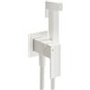Mariner Quadra set doccetta bidet con funzione di miscelazione, QUA2000-BO, Quadra bianco opaco [Rubinetteria Bagno > Bidet / Set Doccetta WC]