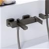 Mariner Quadra rubinetto vasca esterno, QUA0021-GM, Quadra antracite spazzolato [Rubinetteria Bagno > Rubinetteria Vasca]